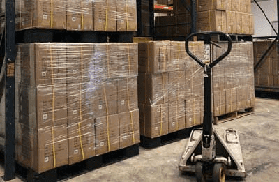Lacrosse Balls Direct FedEx shipping pallets cases