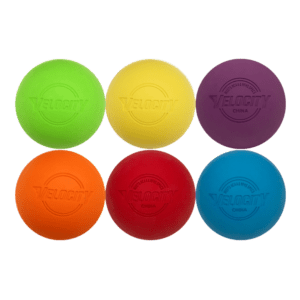 multi-6 lacrosse balls color variety
