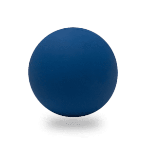 Navy back lacrosse ball