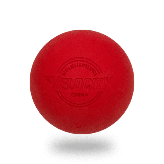 Red Lacrosse Balls - 120 Full Case Bulk