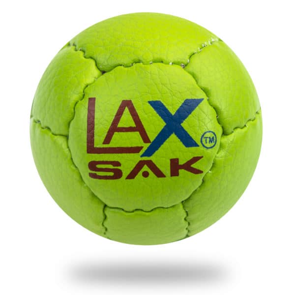 Lime Green Lacrosse Sak Balls