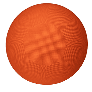 Velocity Orange Textured Pro Grip Ball NOCSAE/SEI